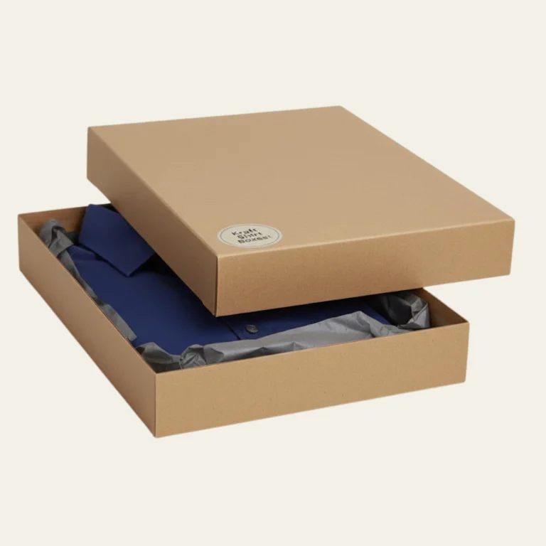 Kraft Shirt Boxes - Custom Kraft Boxes
