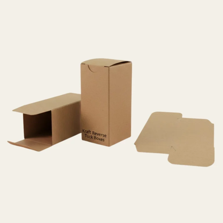Kraft Reverse Tuck Boxes - Custom Kraft Boxes