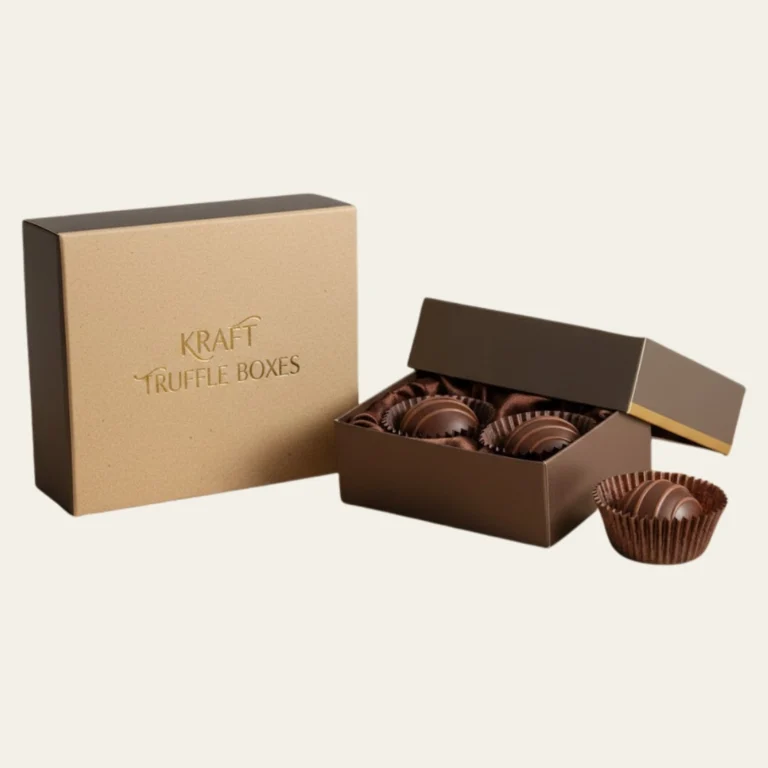 Kraft Truffle Boxes - Custom Kraft Boxes