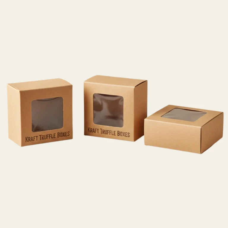 Kraft Truffle Boxes - Custom Kraft Boxes