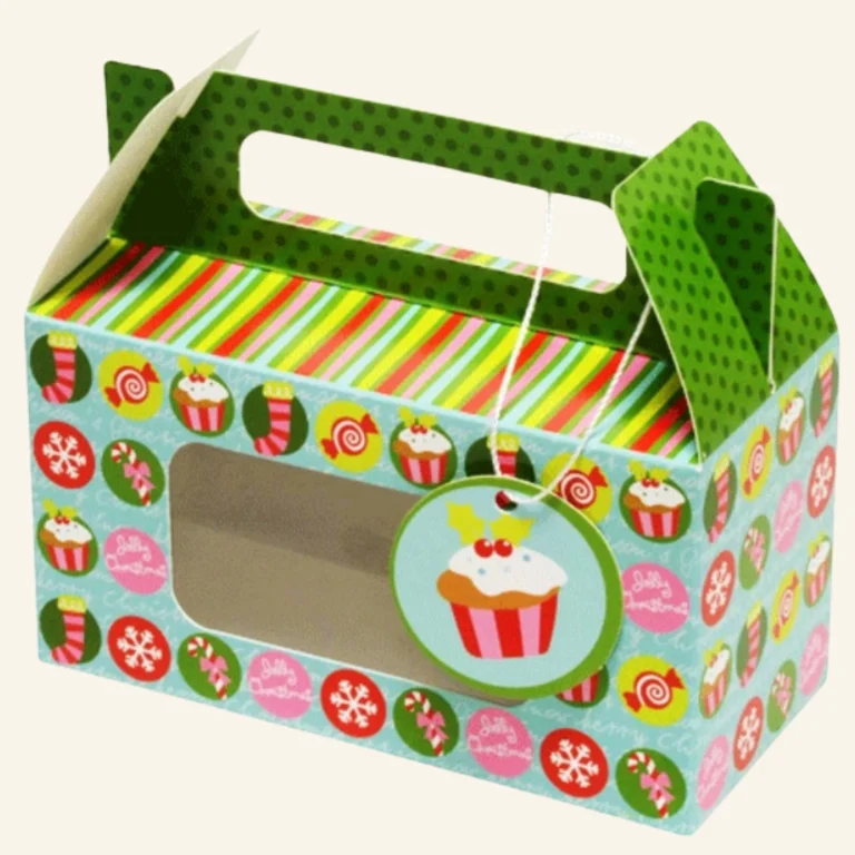 Christmas Cupcake Boxes | Custom Christmas Boxes