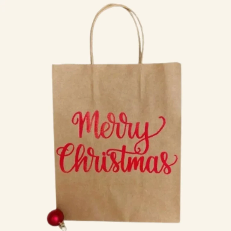 Christmas Paper Bags | Custom Christmas Boxes