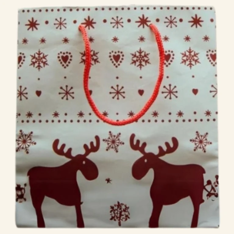 Christmas Paper Bags | Custom Christmas Boxes
