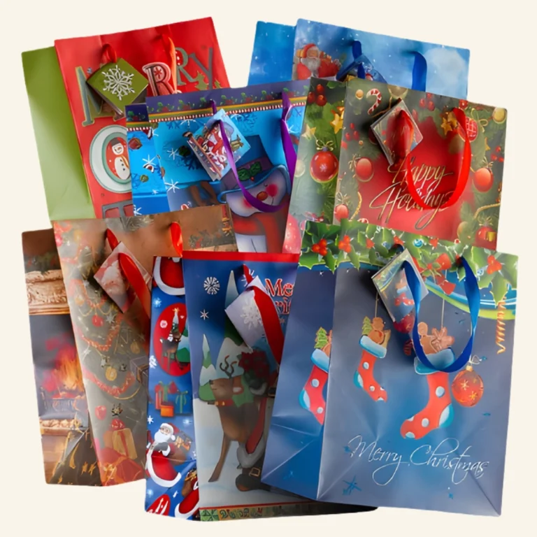 Christmas Gift Bags | Custom Christmas Boxes