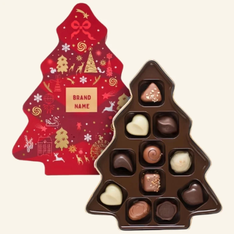 Christmas Chocolate Packaging Boxes | Custom Chocolate Boxes