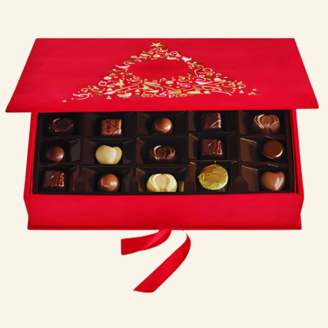 Christmas Chocolate Packaging Boxes | Custom Chocolate Boxes