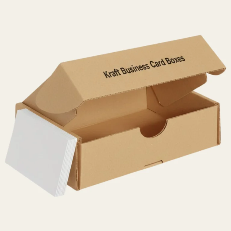 Kraft Business Card Boxes - Custom Kraft Boxes