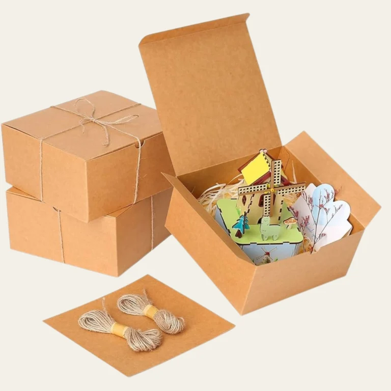 8x8x4 Kraft Boxes - Custom Kraft Boxes