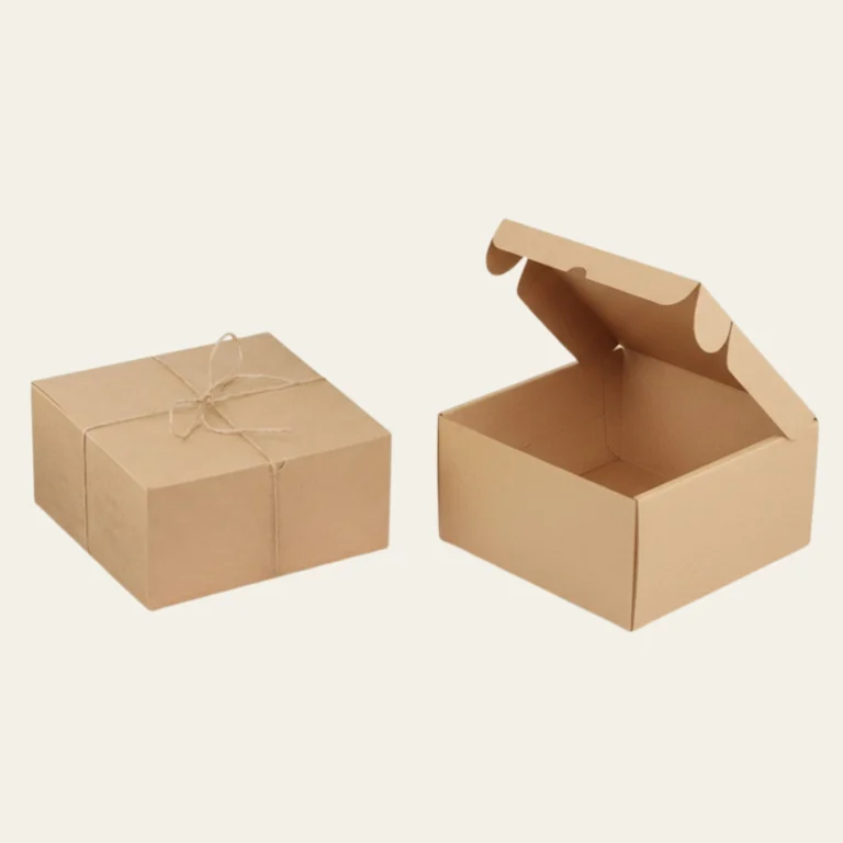 8x8x4 Kraft Boxes - Custom Kraft Boxes