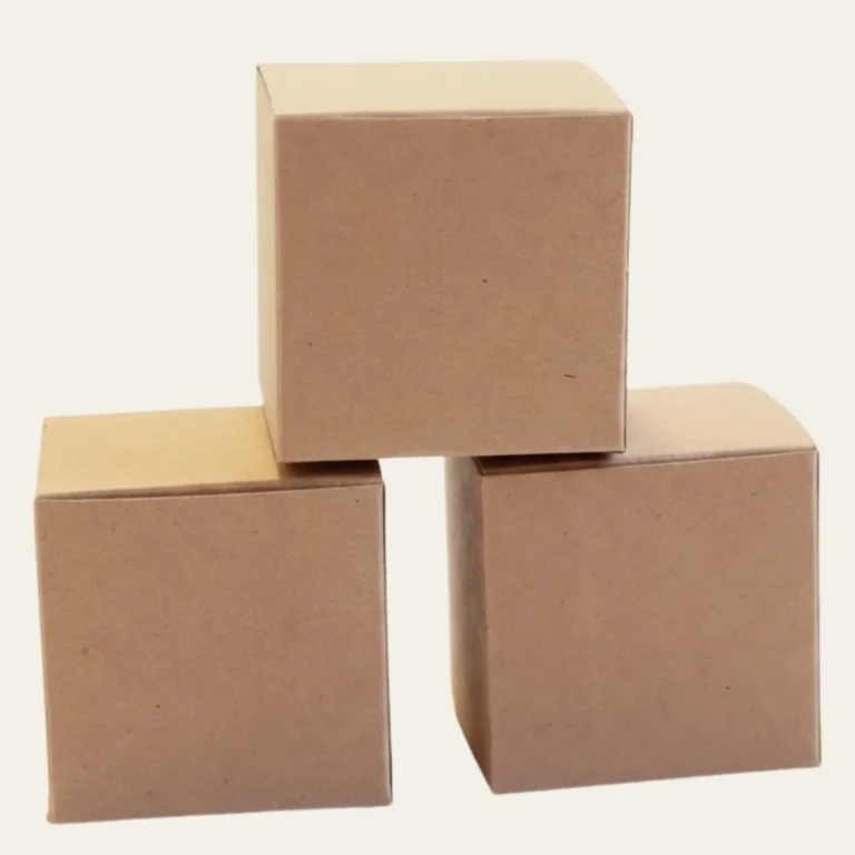 3x3x3 Kraft Boxes - Custom Kraft Boxes