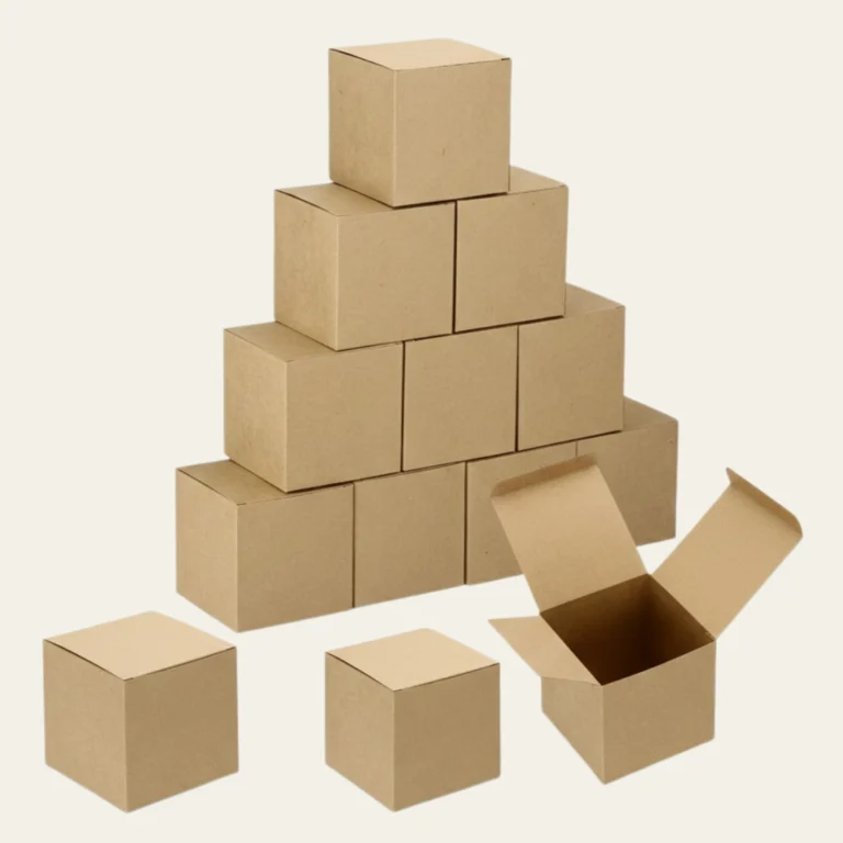2x2x2 Kraft Boxes - Custom Kraft Boxes