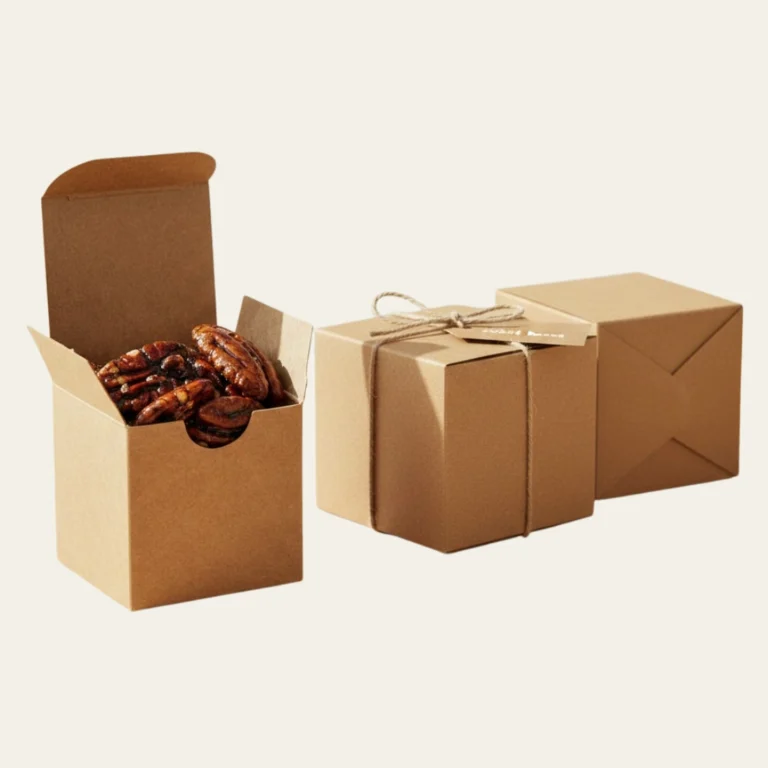 2x2x2 Kraft Boxes - Custom Kraft Boxes