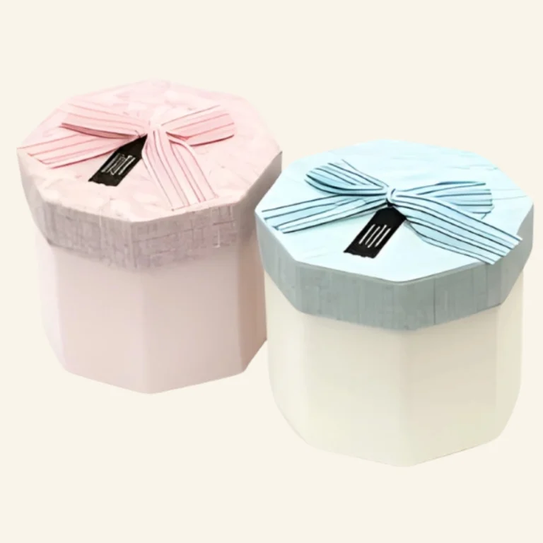 Round Gift Box With Lid | Custom Gift Boxes