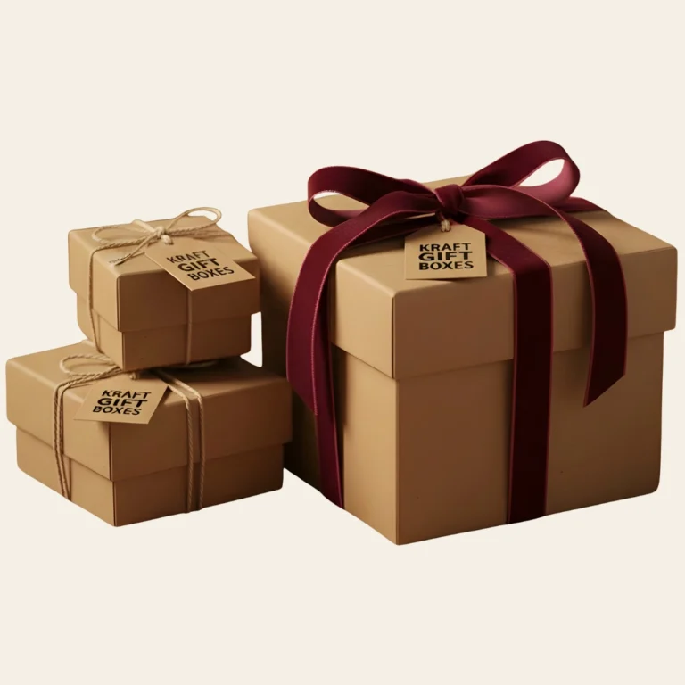 Kraft Gift Boxes | Custom Gift Boxes