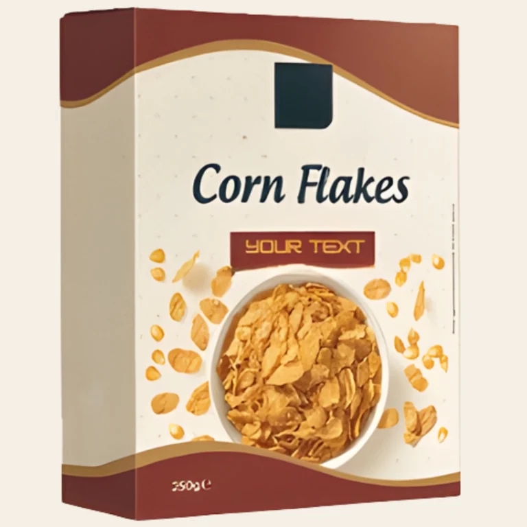 Corn Flakes Cereal Packaging Boxes | Custom Cereal Boxes