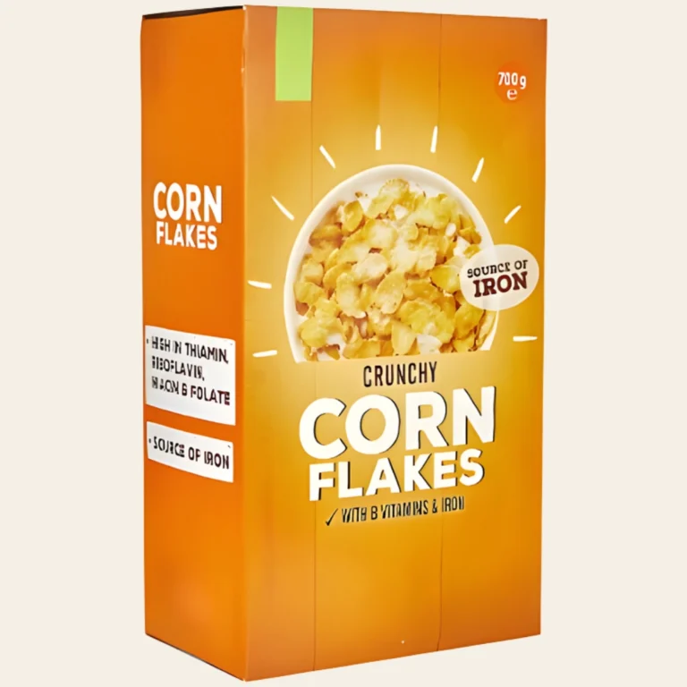 Corn Flakes Cereal Packaging Boxes | Custom Cereal Boxes