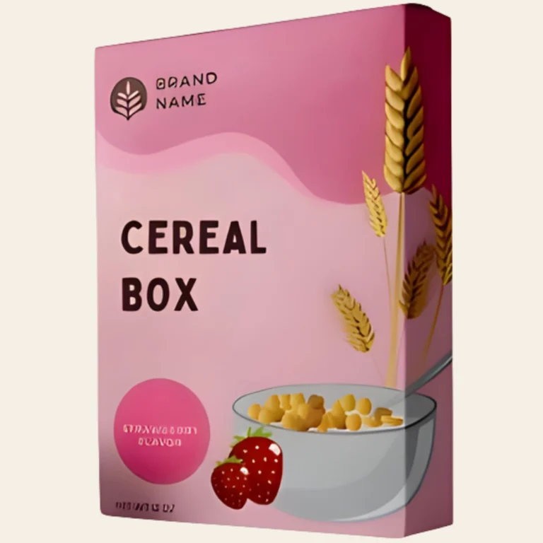 Breakfast Cereal Packaging Boxes | Custom Cereal Boxes