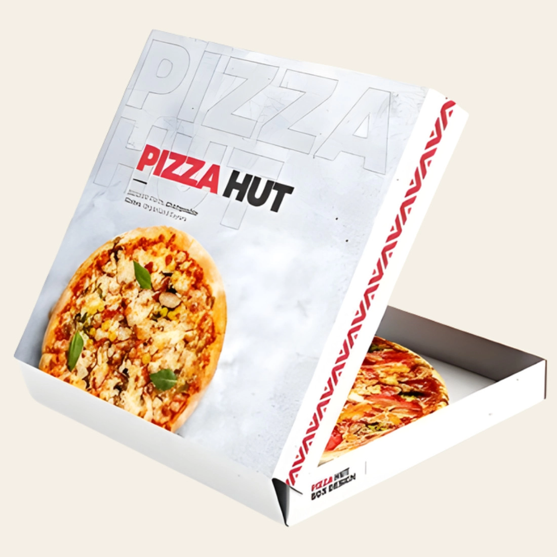 Logo Printed Pizza Boxes | Custom Pizza Boxes