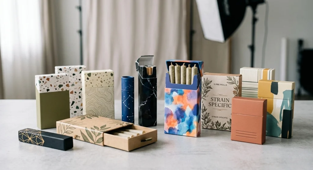 Custom-Printed Pre-Roll Packaging