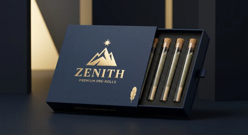 Custom-Printed Pre-Roll Packaging