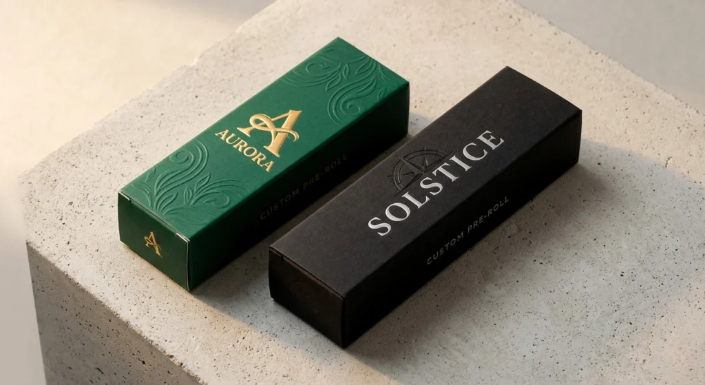 Custom-Printed Pre-Roll Packaging