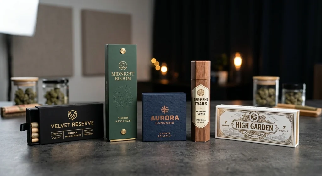 Custom-Printed Pre-Roll Packaging