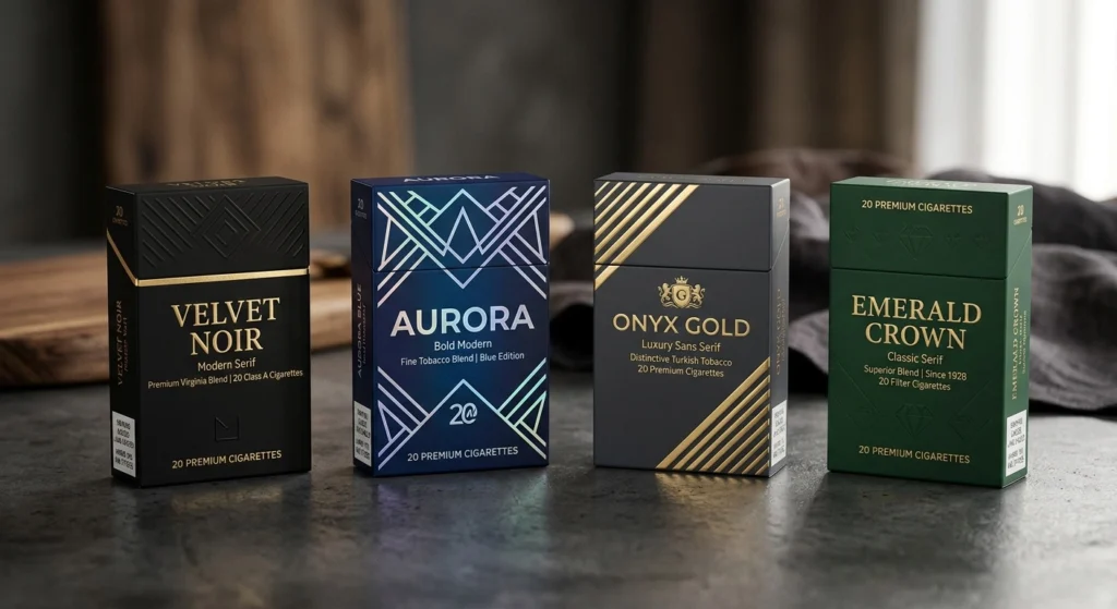 cigarette design a professional box packaging by Emukjs quality material with great printing quality at wholesale rates. Cigarette packs in China don't
