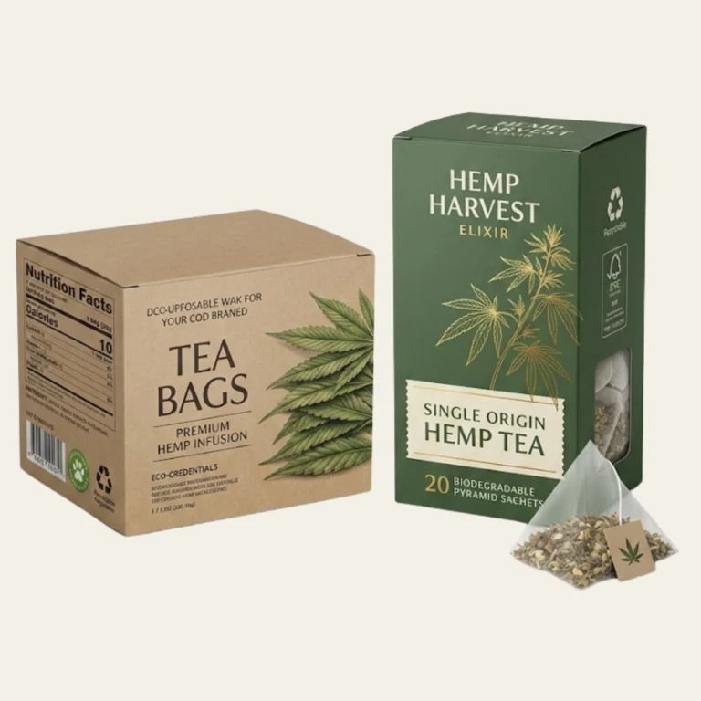 Hemp Tea Bag Boxes