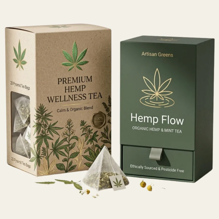 Hemp Tea Bag Boxes