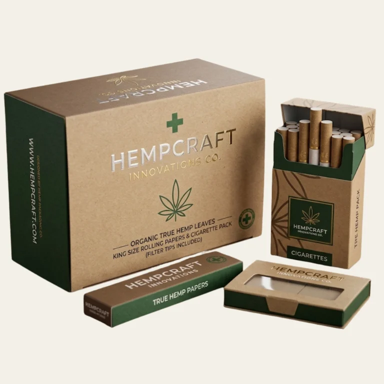 Hemp Cigarette Boxes