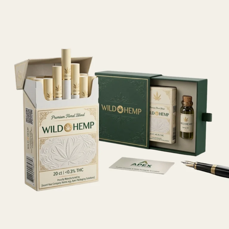 Hemp Cigarette Boxes