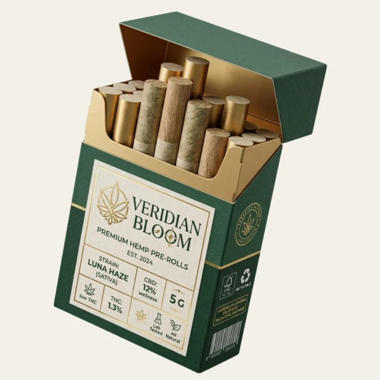 Hemp Cigarette Boxes