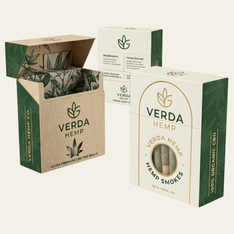 Hemp Cigarette Boxes