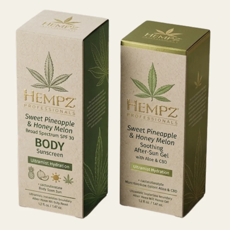 Hemp Sunscreen Boxes