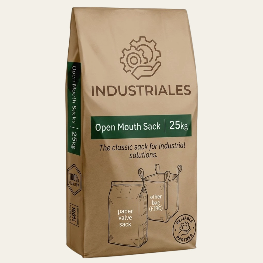 Custom Open Mouth Sacks