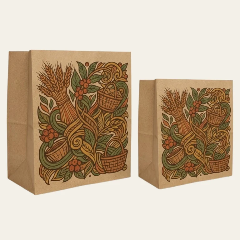 Custom Paper Grocery Sacks (2)
