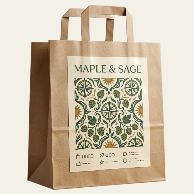 Paper Sacks with Handles