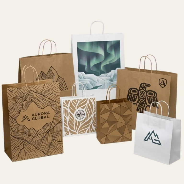 Paper Sacks with Handles