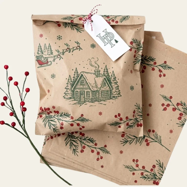Christmas Paper Sacks