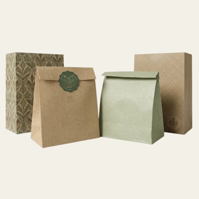Colored Paper Sacks