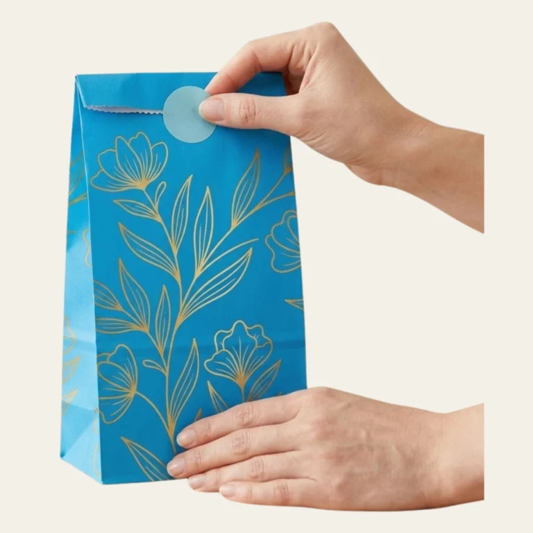 Colored Paper Sacks