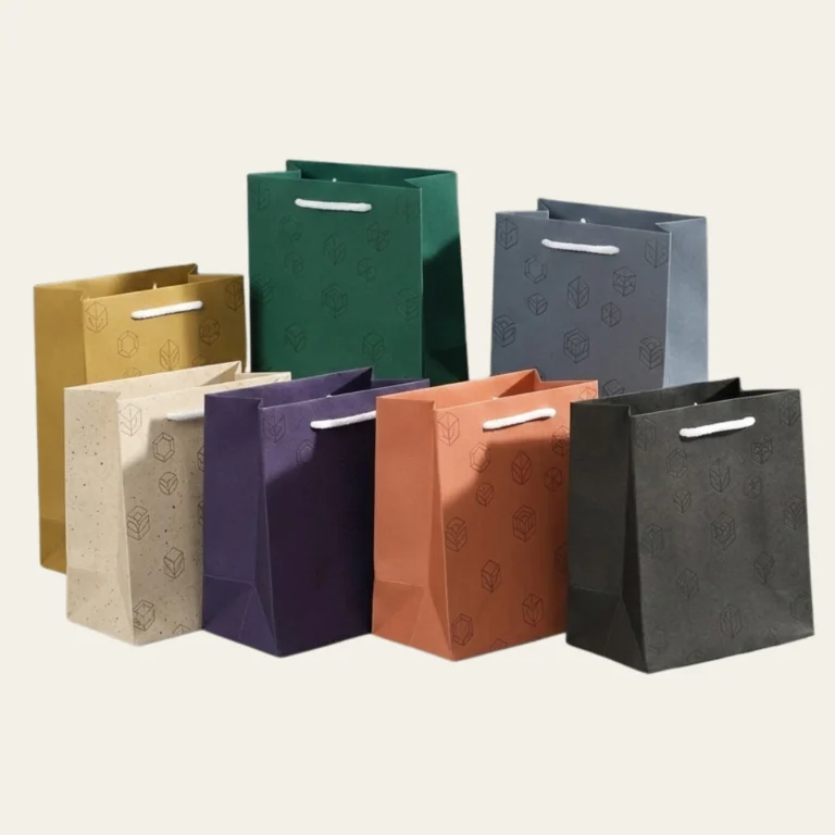 Colored Paper Sacks