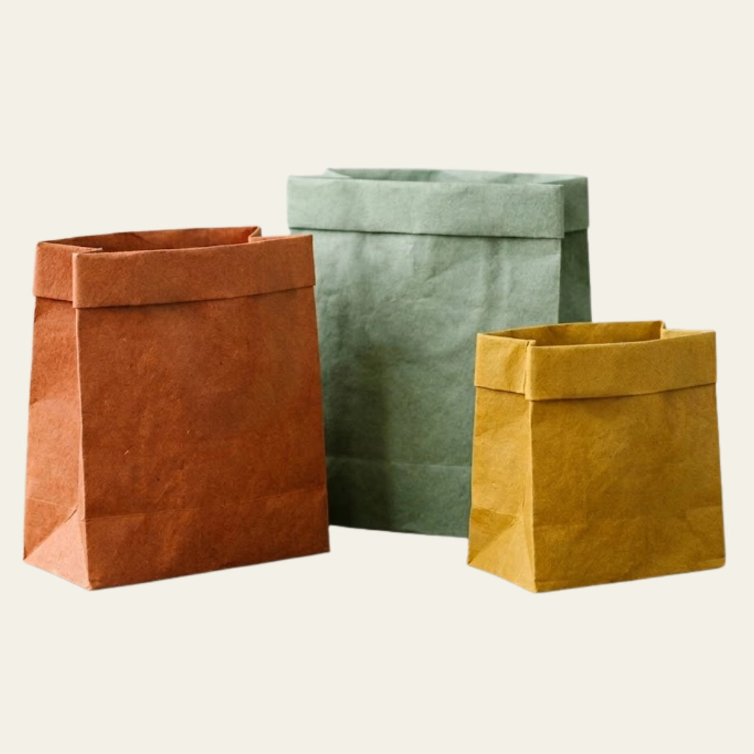 Colored Paper Sacks