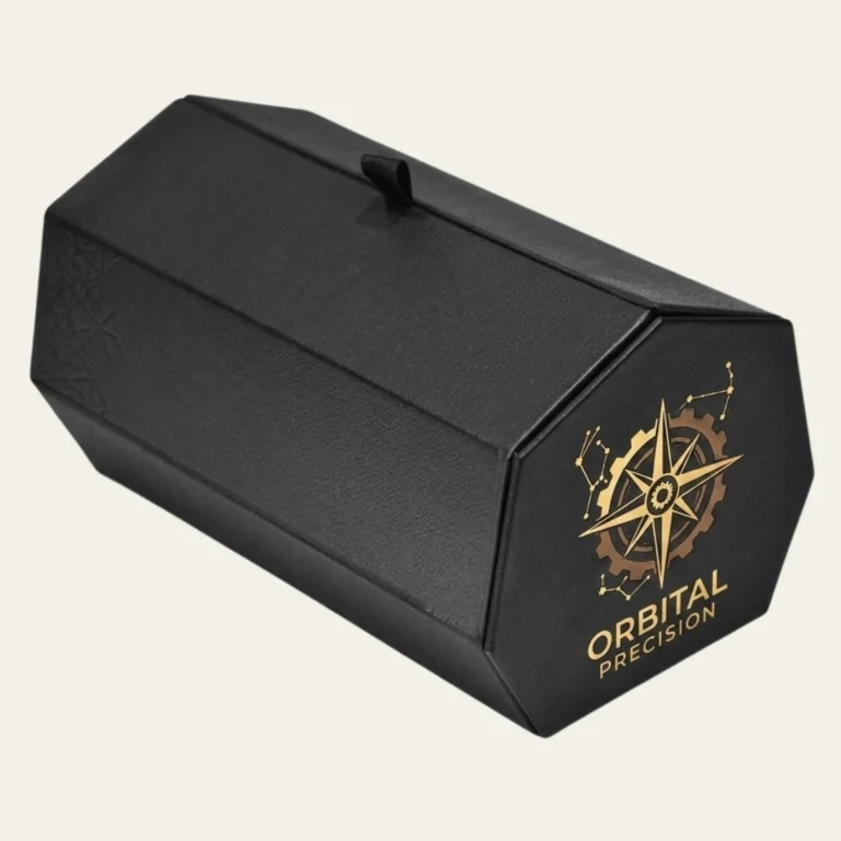 custom printed hexagon rigid boxes