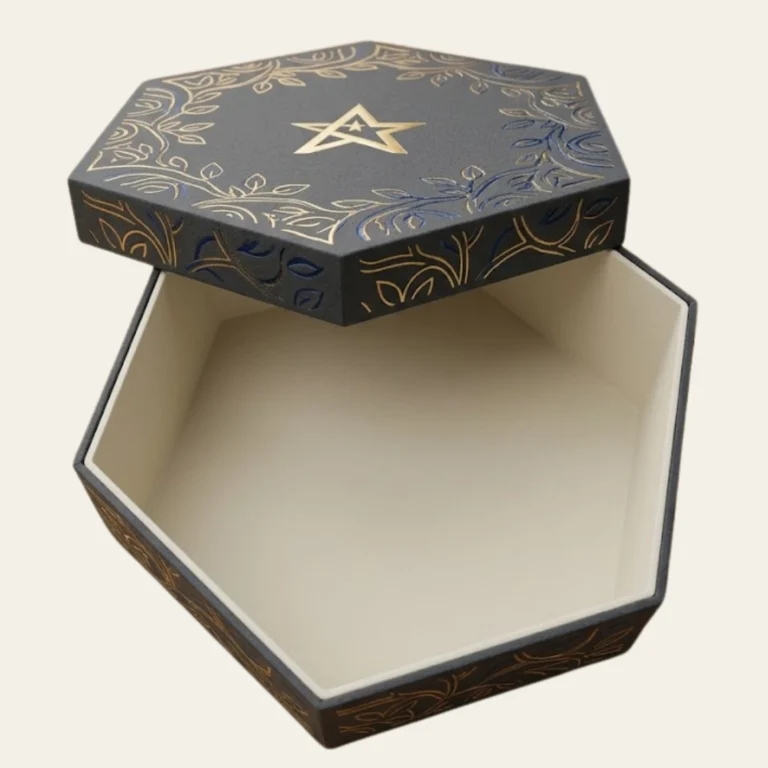 Custom Hexagon Rigid Boxes
