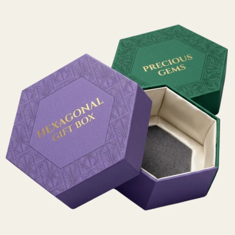 wholesale hexagon rigid boxes