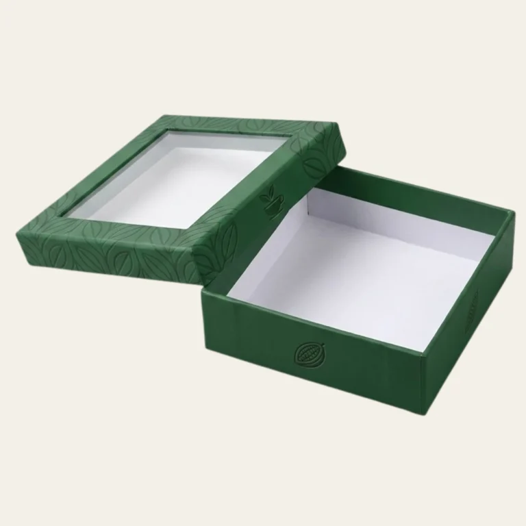 Cardboard Box with Window Lid