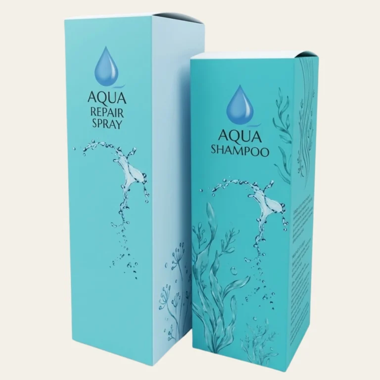custom shampoo packaging