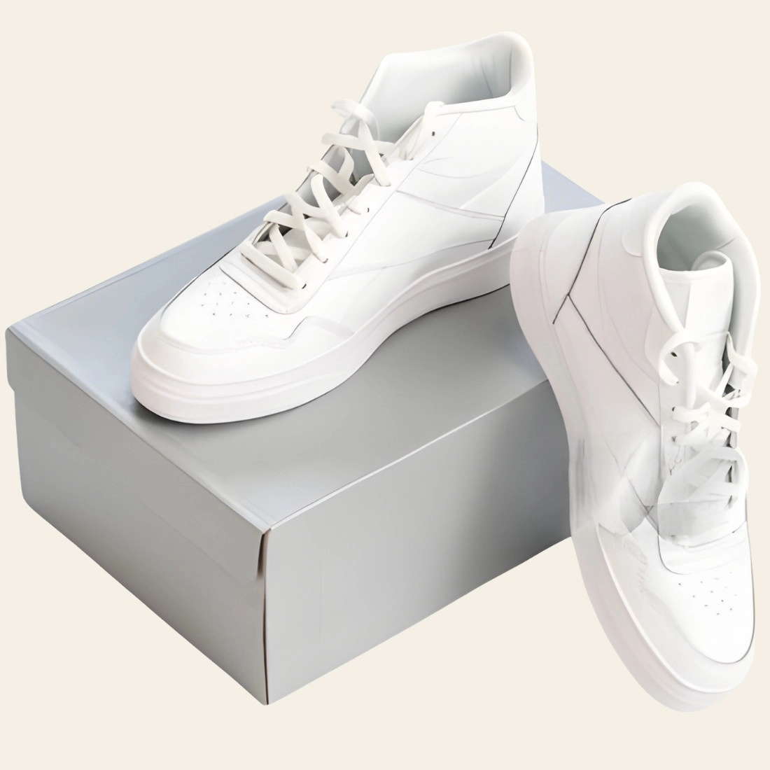 White Shoe Boxes