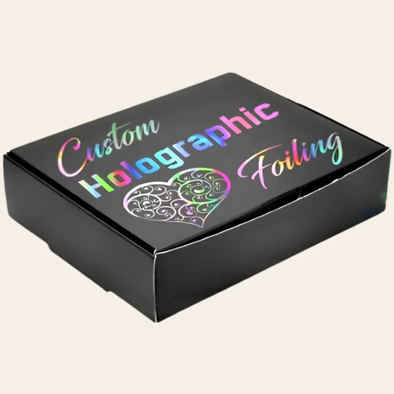 Custom Holographic Foiling Boxes